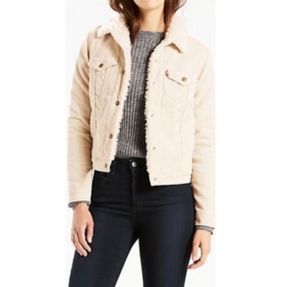 Levi's Jackets & Blazers - Cream Corduroy Levi’s Jacket